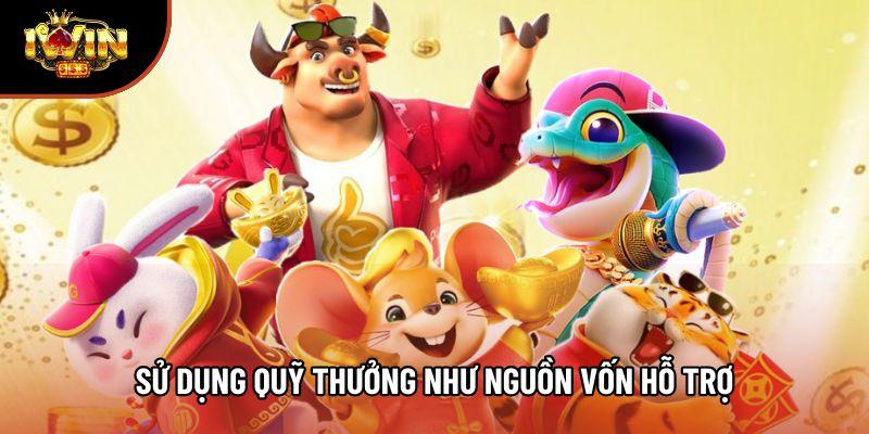 Sử dụng quỹ thưởng như nguồn vốn hỗ trợ Sử dụng quỹ thưởng như nguồn vốn hỗ trợ